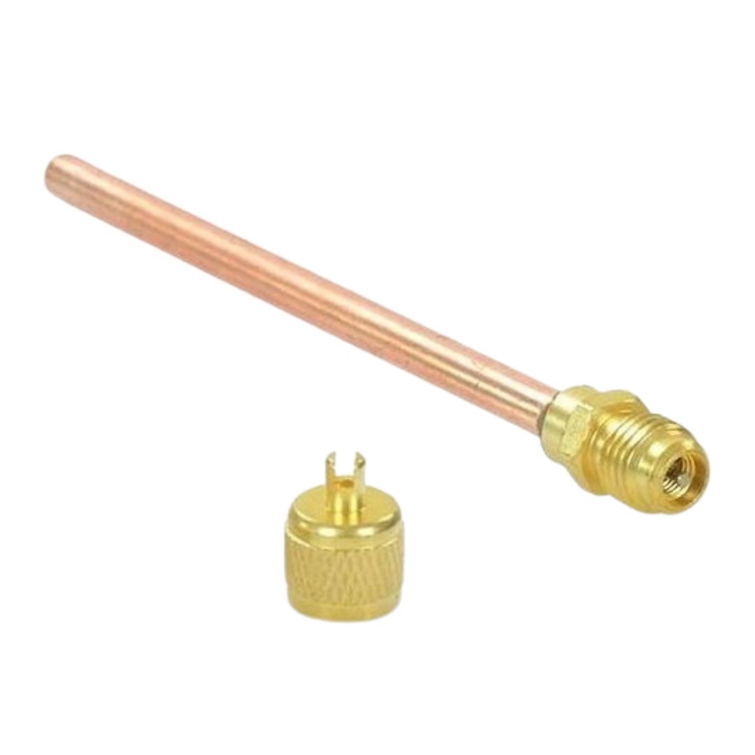 Zawór serwisowy Schrader 1/4" / L=10cm