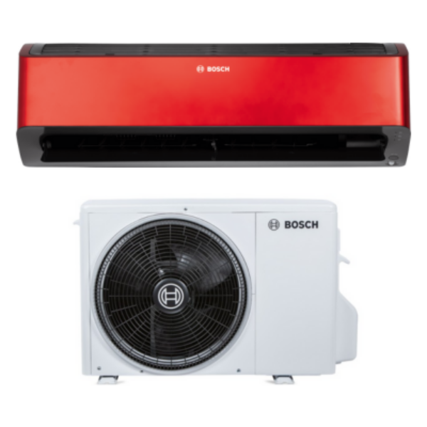 Klimatyzator pokojowy split Bosch Climate 8000i-Set 25 ER czerwony 2,5 kW
