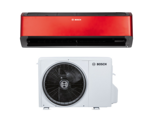 Klimatyzator pokojowy split Bosch Climate 8000i-Set 25 ER czerwony 2,5 kW