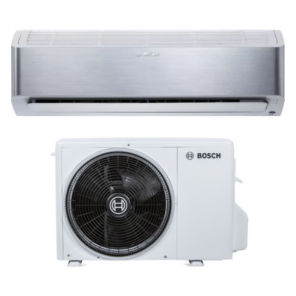 Klimatyzator pokojowy split Bosch Climate 8000i- Set 35 ES srebrny 3,5 kW