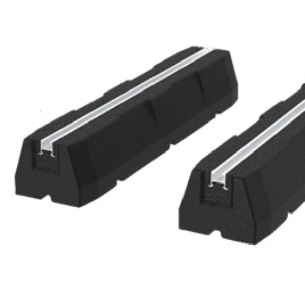 Podstawa gumowa czarna Rubber Block 1000mm kpl. 2 szt. (K)