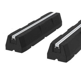 Podstawa gumowa czarna 600 mm Rubber Block (kpl. 2 szt.)(Konfigurator)