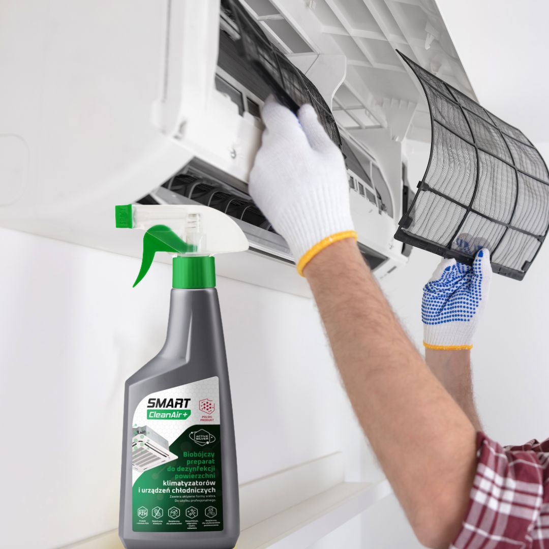 Smart CleanAir+ 0,5L preparat bakteriobójczy i grzybobójczy do klimatyzacji - obrazek 2
