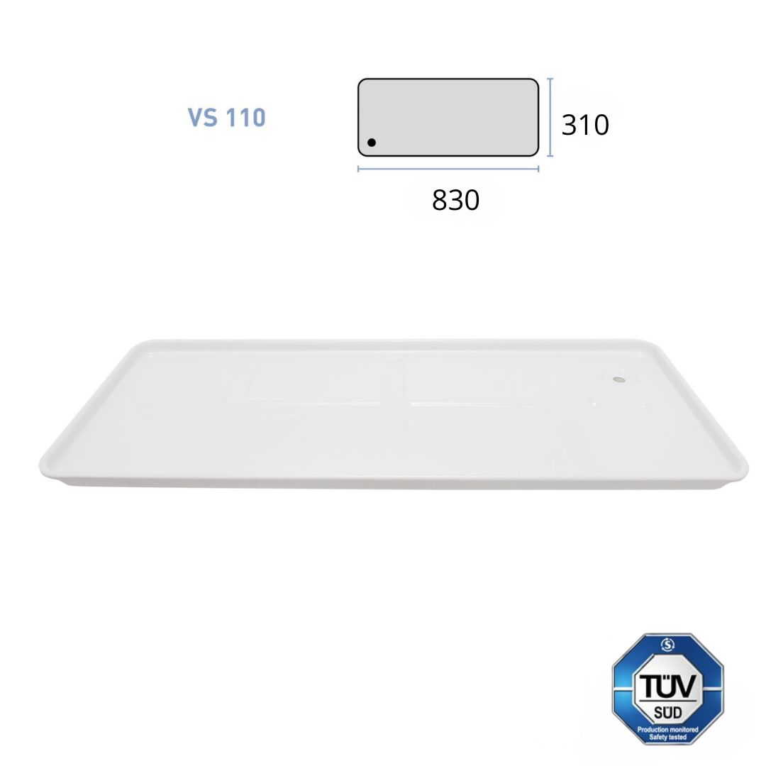 Taca ociekowa 830x310 mm Rodigas VS110 - obrazek 2