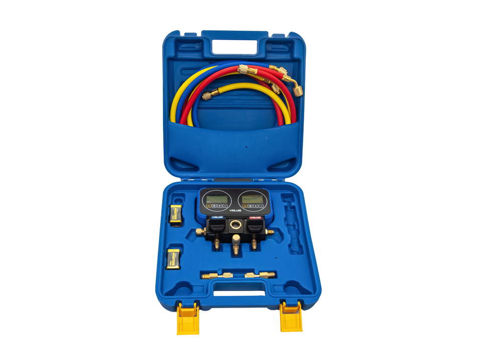 Zestaw podwójnych manometrów cyfrowych NAVTEK VRM2-0101i - obrazek 2