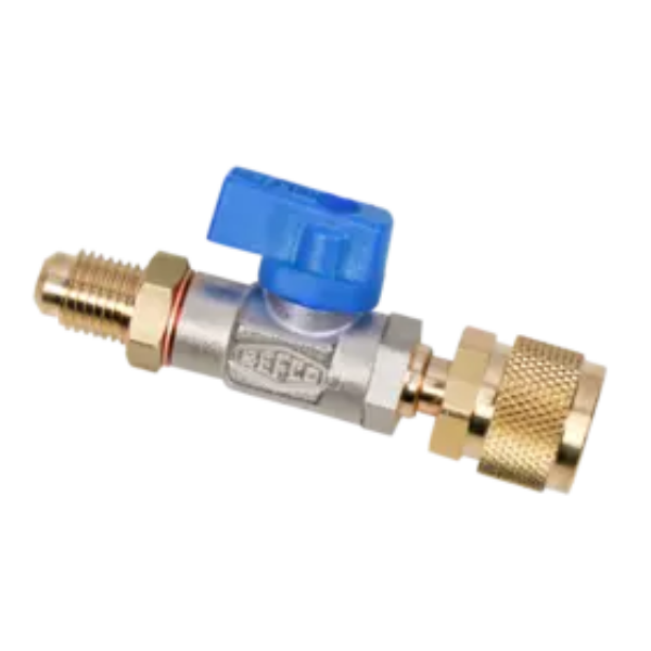 Zawór serwisowy kulowy odcinający REFCO CA-1/4”SAE-B (1/4" x 1/4")