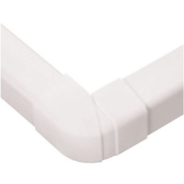 Narożnik regulowany zewnętrzny do koryt 80 x 60 mm