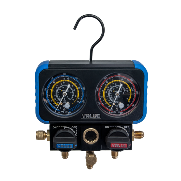 Zestaw podwójnych manometrów analogowych NAVTEK VRM2-B-0801