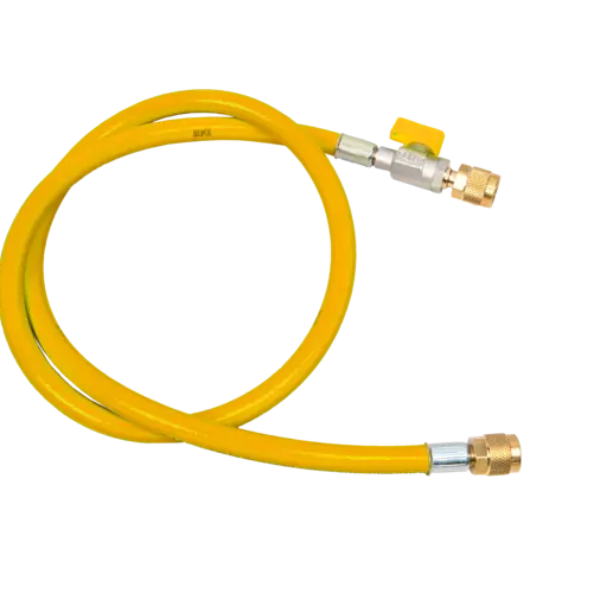 WĄŻ SERWISOWY Z ZAWOREM 150 CM REFCO CA-CL-60-Y