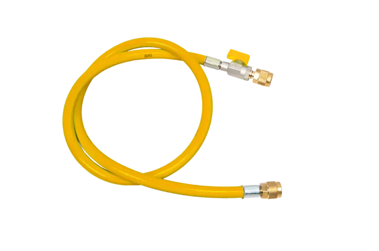 WĄŻ SERWISOWY Z ZAWOREM 150 CM REFCO CA-CL-60-Y