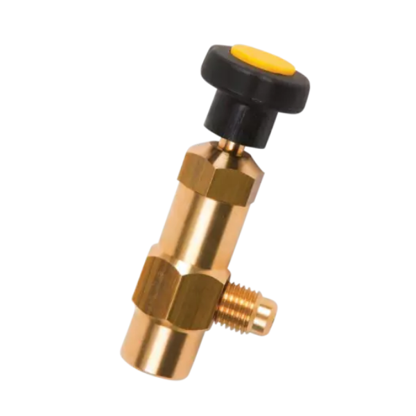 Zawór do butli z czynnikiem chłodniczym R600a i R290 REFCO 10612-2