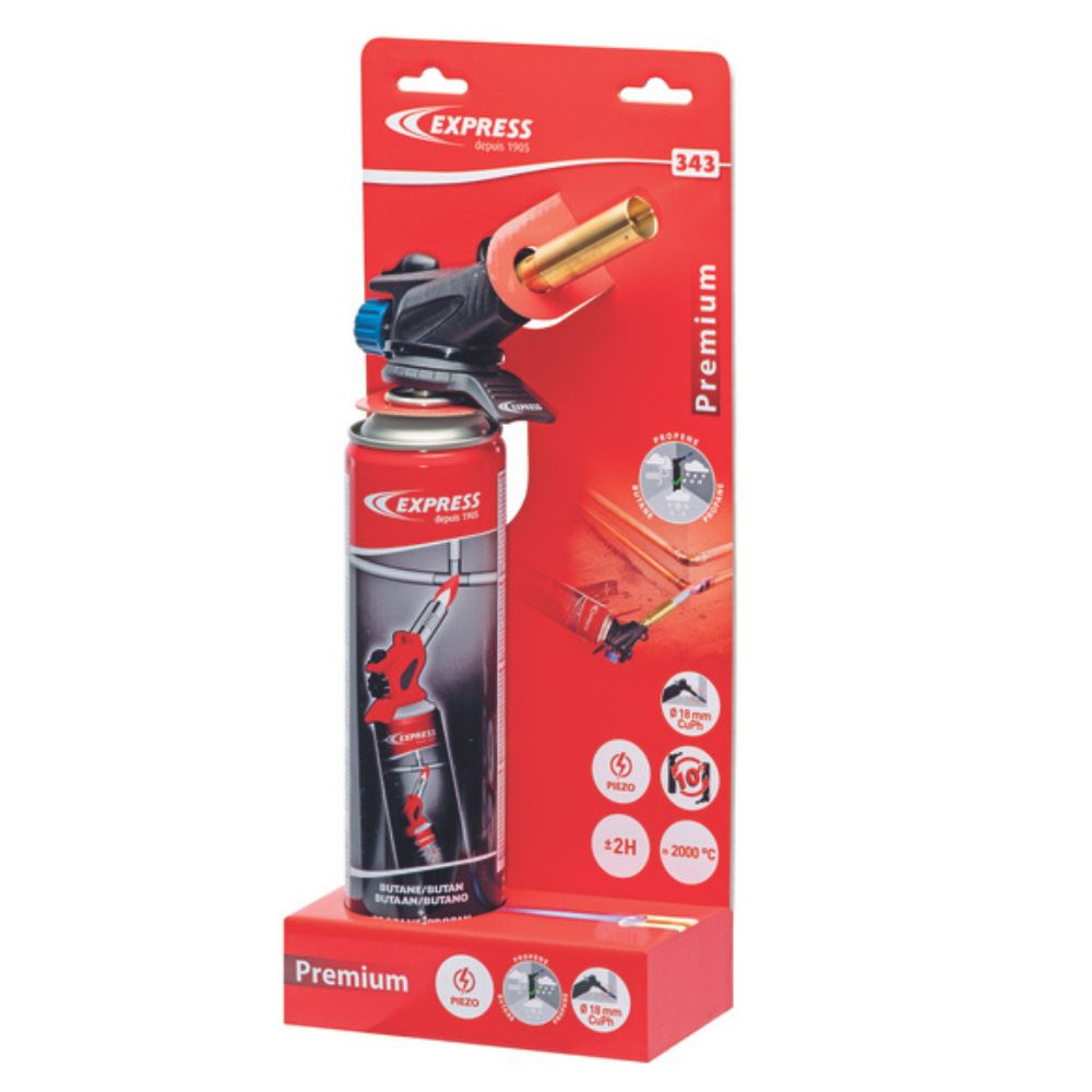Palnik do lutowania EXPRESS 343 z pojemnikiem jednorazowym