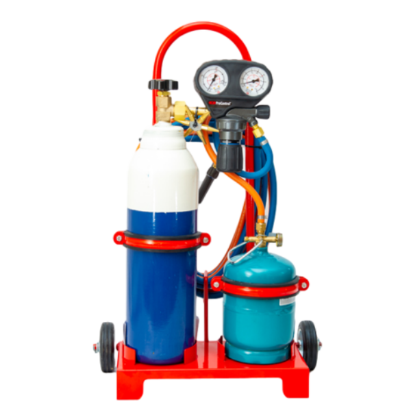 Zestaw do lutowania twardego na wózku Lomax