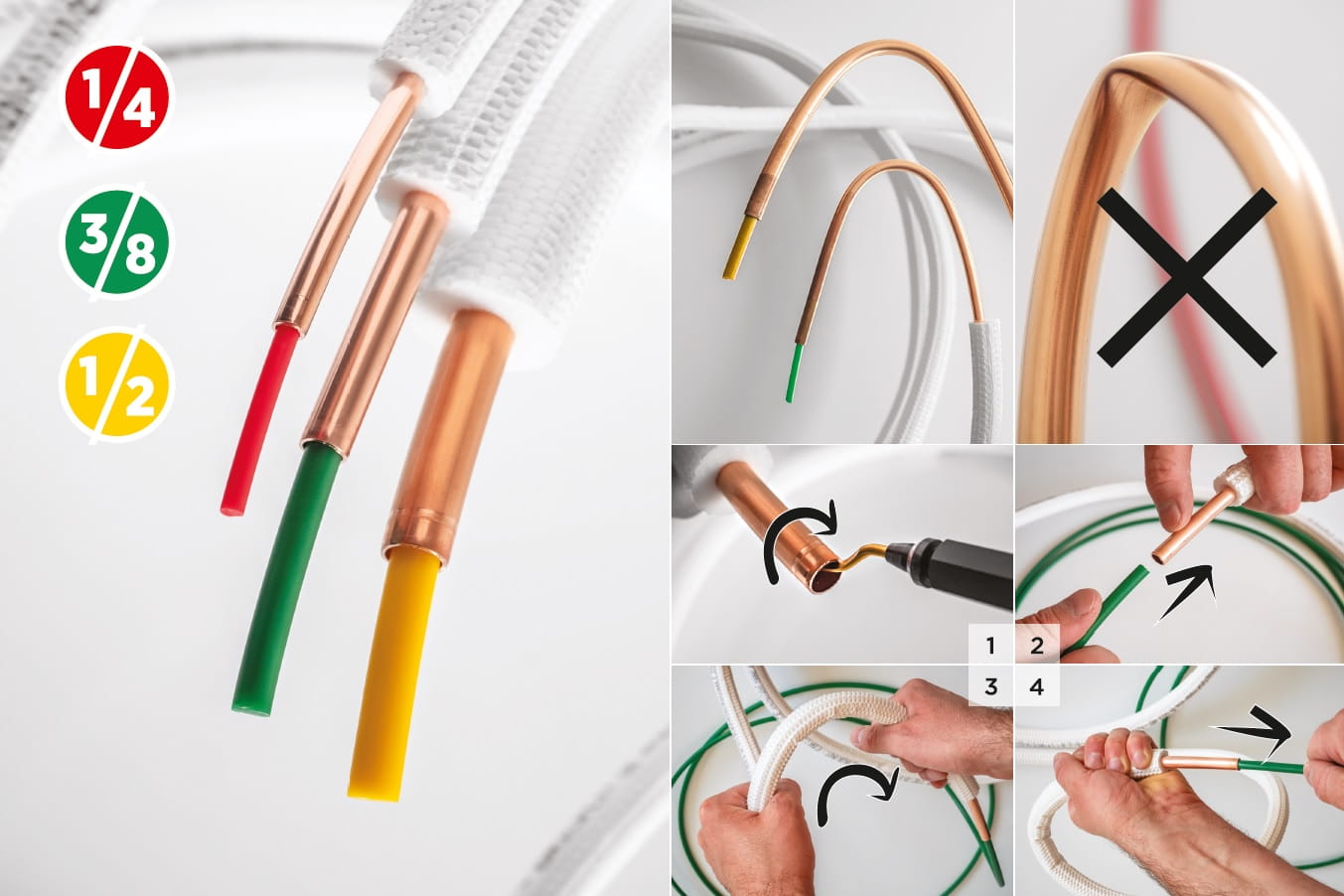 Pręty/wkłady do gięcia rur BRS 4mb 1/4" 3/8" 1/2" - obrazek 2