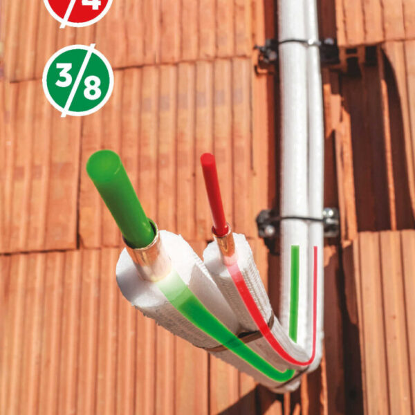 Wkłady zabezpieczające do rur 1/4"-3/8" BRS BRSsafepipe BRS-SP01