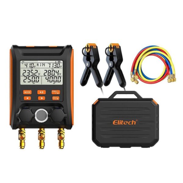 Profesjonalny zestaw serwisowy do napełniania klimatyzacji Elitech MS-1000S