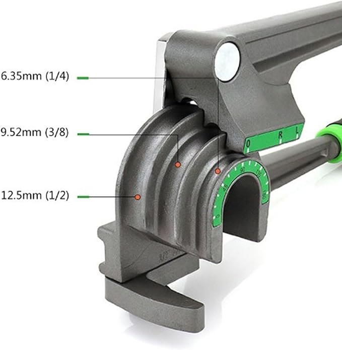 Giętarka do Rur 3 w 1, 180 Stopni 1/4 3/8 1/2 Cala Giętarka do Rur Miedzianych, Super Stars ST-612-A - obrazek 4