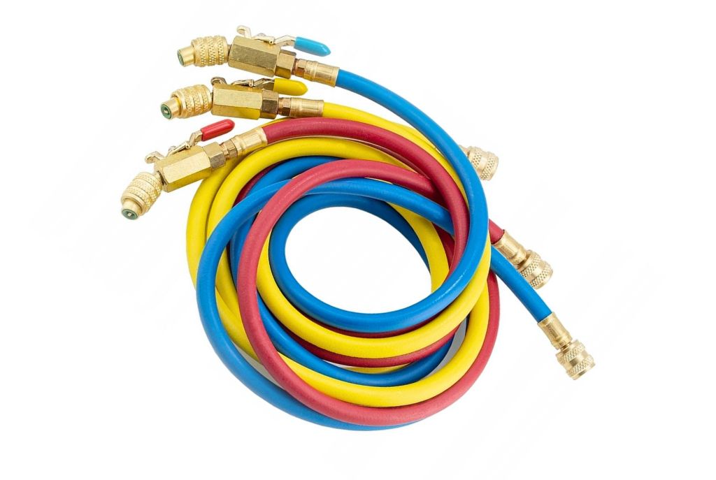 Zestaw węży serwisowych CH-372RYB-SH 1/4 | 180cm